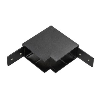 LIGHTSTAR 505137 Соединитель трековый однофазный на стену TETA L-образный ЧЕРНЫЙ для PRO
