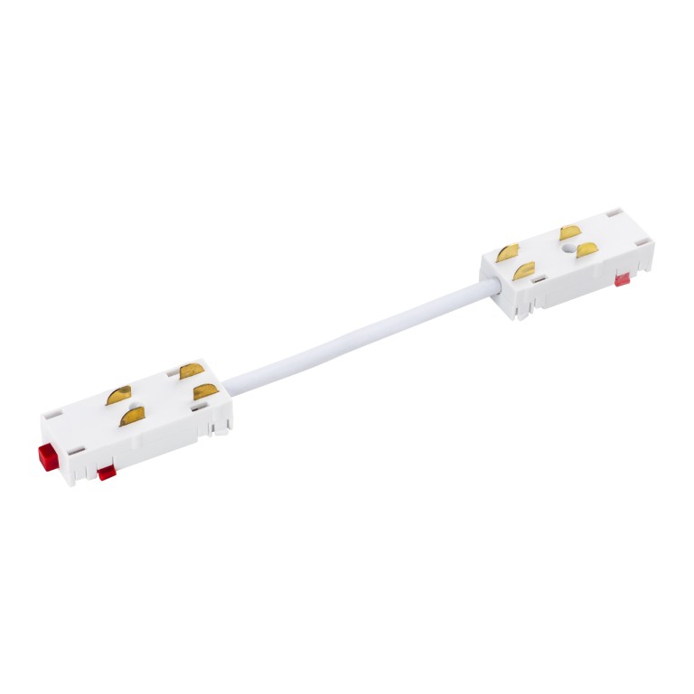 LIGHTSTAR 505156 Соединитель трековый однофазный TETA регулируемый гибкий БЕЛЫЙ для PRO