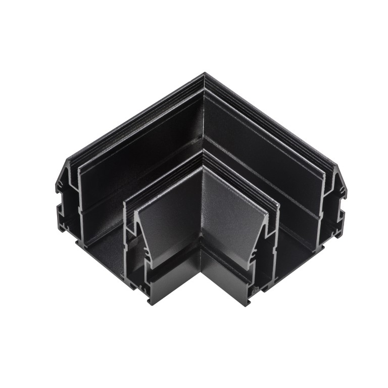 LIGHTSTAR 505207 Соединитель L-образный д натяжного потолка д 2-контактного трека 505ххх TETA ЧЕРНЫЙ