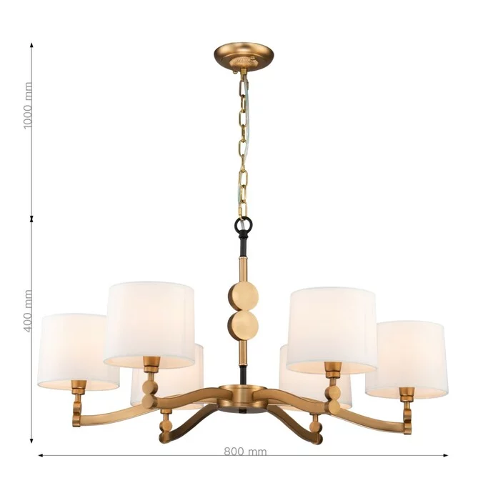 Люстра FAVOURITE Roshe 2624-6P