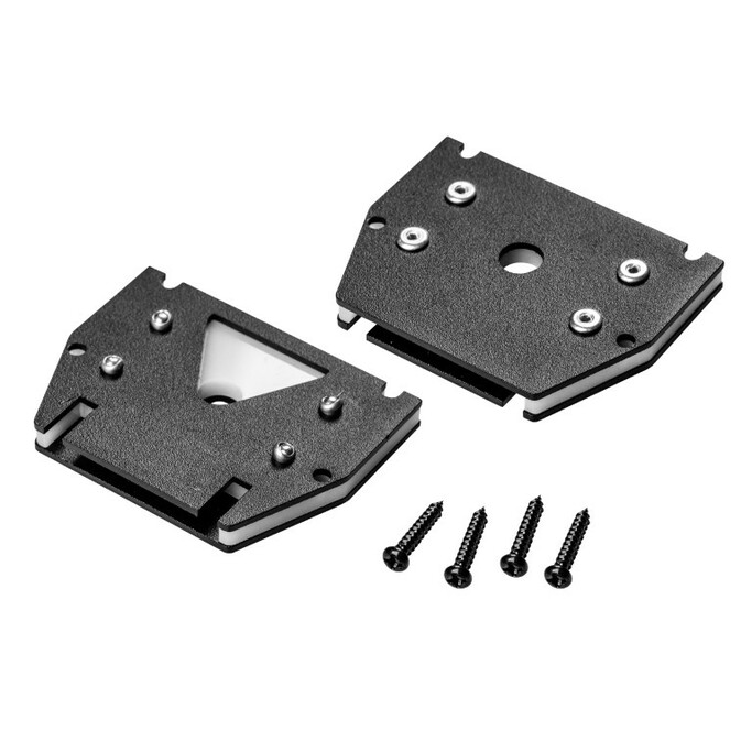 LIGHTSTAR 505147 Заглушка концевая к профилю 50519х TETA ЧЕРНЫЙ для PRO