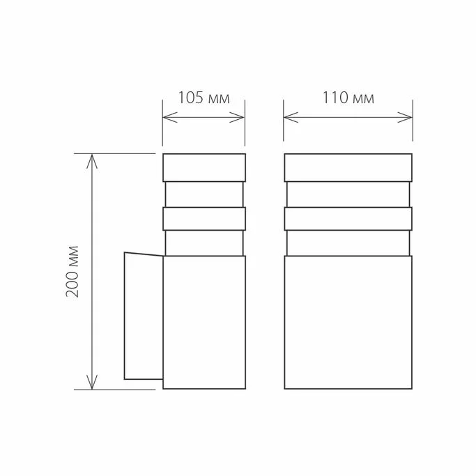 Уличный светильник ELEKTROSTANDART Ignis 1450 TECHNO