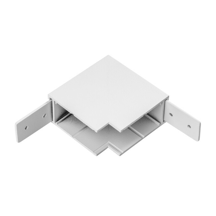 LIGHTSTAR 505136 Соединитель трековый однофазный на стену TETA L-образный БЕЛЫЙ для PRO