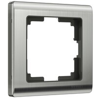 Werkel W0011602  Рамка на 1 пост Metallic (глянцевый никель)