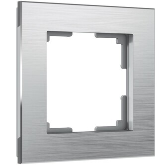 Werkel W0011706  Рамка на 1 пост Aluminium (алюминий)