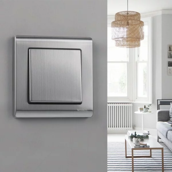 Werkel W0011602  Рамка на 1 пост Metallic (глянцевый никель)