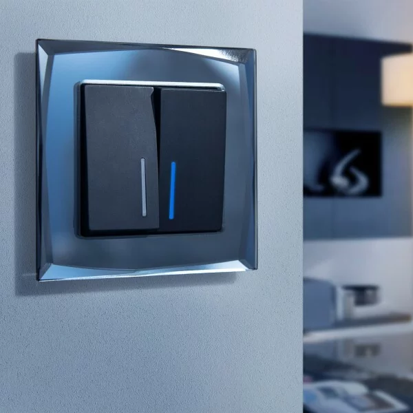 Werkel W0011208  Рамка на 1 пост Diamant  (черный)