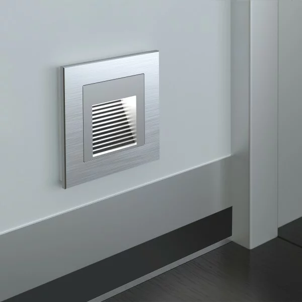 Werkel W0011706  Рамка на 1 пост Aluminium (алюминий)