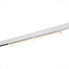 ST803.536.10 Магнитный трековый светильник Белый LED 1*10W 3000K 1 200Lm Ra&gt;90 120° IP20 L604xW28xH8