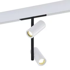 ST808.536.16 Магнитный трековый светильник Белый LED 1*16W 3000K 1 100Lm Ra&gt;90 36° IP20 D45xH240 48V