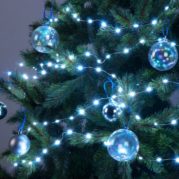 EUROSVET 400-009   гирлянда бытовая электрическая нить   белый