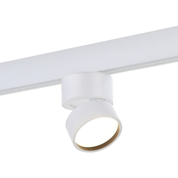 ST809.536.09 Магнитный трековый светильник Белый LED 1*9W 3000K 550Lm Ra>90 120° IP20 D85xH126 48VV
