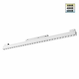 NOVOTECH 359624 SHINO NT25 000 белый Трековый светильник для низков. шинопровода с переключ. цв. тем