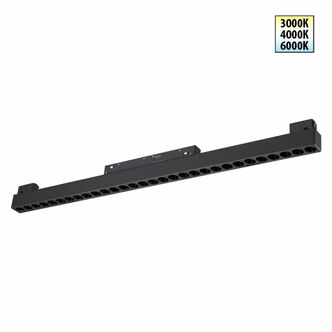 NOVOTECH 359625 SHINO NT25 000 черный Трековый светильник для низков. шинопровода с переключ. цв. те