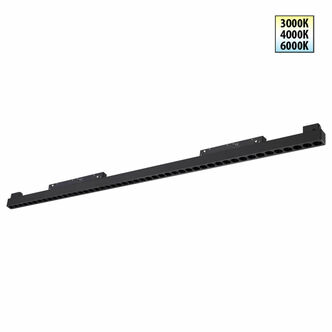 NOVOTECH 359627 SHINO NT25 000 черный Трековый светильник для низков. шинопровода с переключ. цв. те