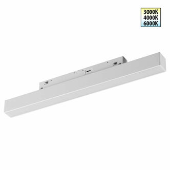 NOVOTECH 359616 SHINO NT25 000 белый Трековый светильник для низков. шинопровода с переключ. цв. тем