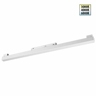 NOVOTECH 359618 SHINO NT25 000 белый Трековый светильник для низков. шинопровода с переключ. цв. тем