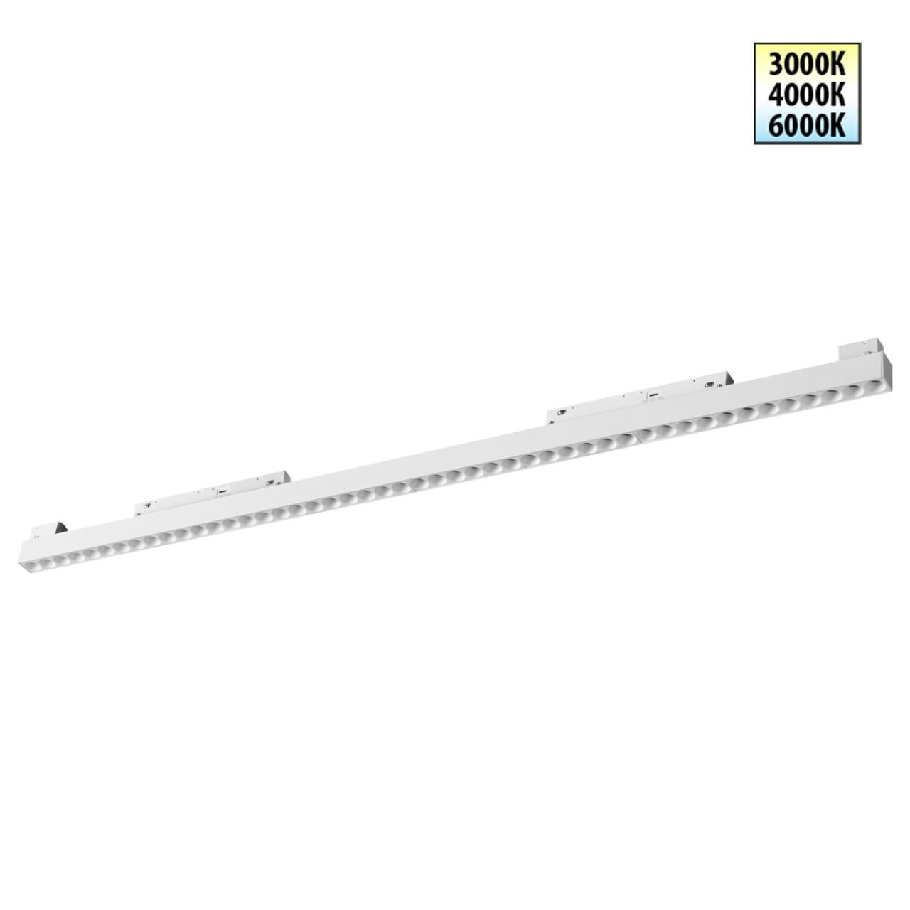 NOVOTECH 359626 SHINO NT25 000 белый Трековый светильник для низков. шинопровода с переключ. цв. тем