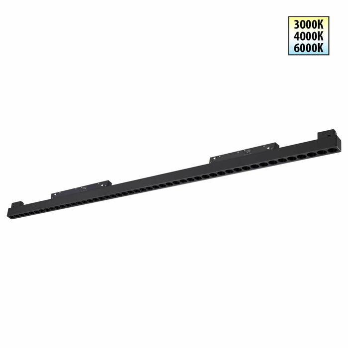 NOVOTECH 359627 SHINO NT25 000 черный Трековый светильник для низков. шинопровода с переключ. цв. те