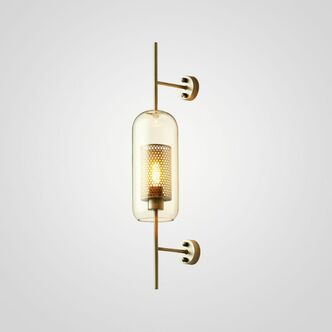 Настенный Светильник Catch Wall Cylinder L67 Brass By Imperiumloft