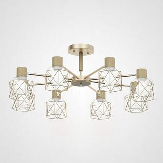 Потолочная Люстра Corf B3 Champagne 8 Lamps By Imperiumloft
