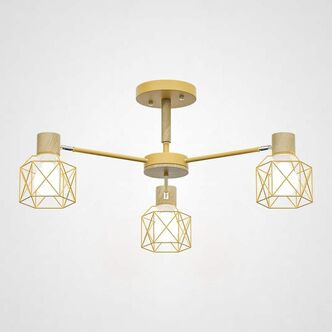 Потолочная Люстра Corf B3 Yellow 3 Lamps By Imperiumloft