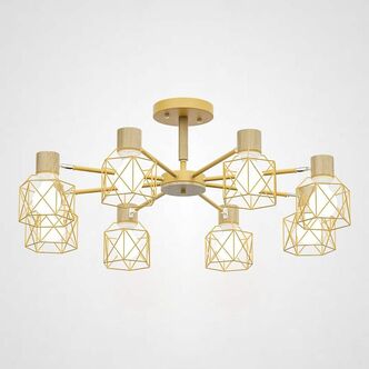 Потолочная Люстра Corf B3 Yellow 8 Lamps By Imperiumloft