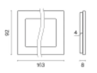 Рамка стеклянная VOLTUM S70 на 2 поста, (белый,матовый,стекло) VLS110202