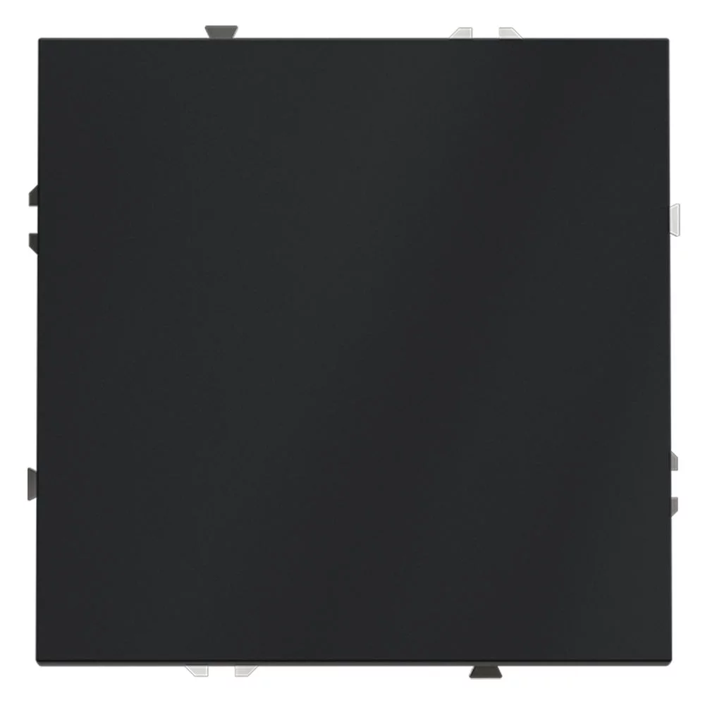 Заглушка VOLTUM S70 с суппортом, (графит) VLS080107