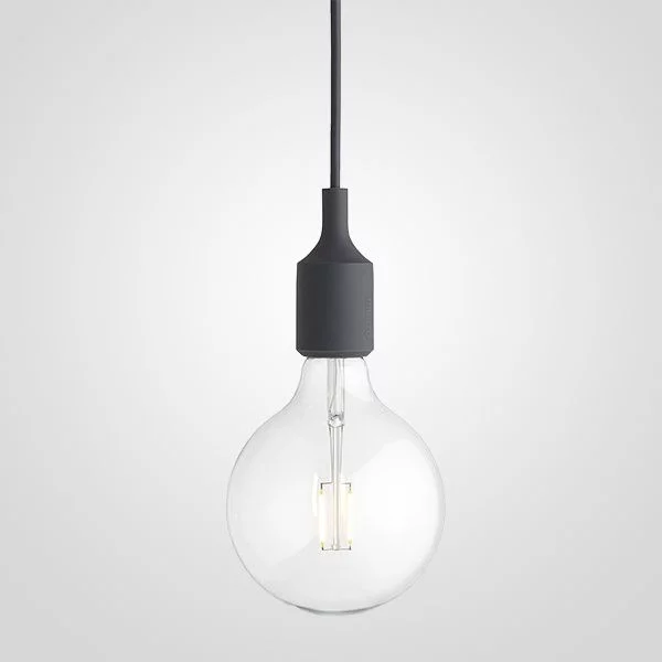 Подвесной Светильник Muuto E27 Grey By Imperiumloft