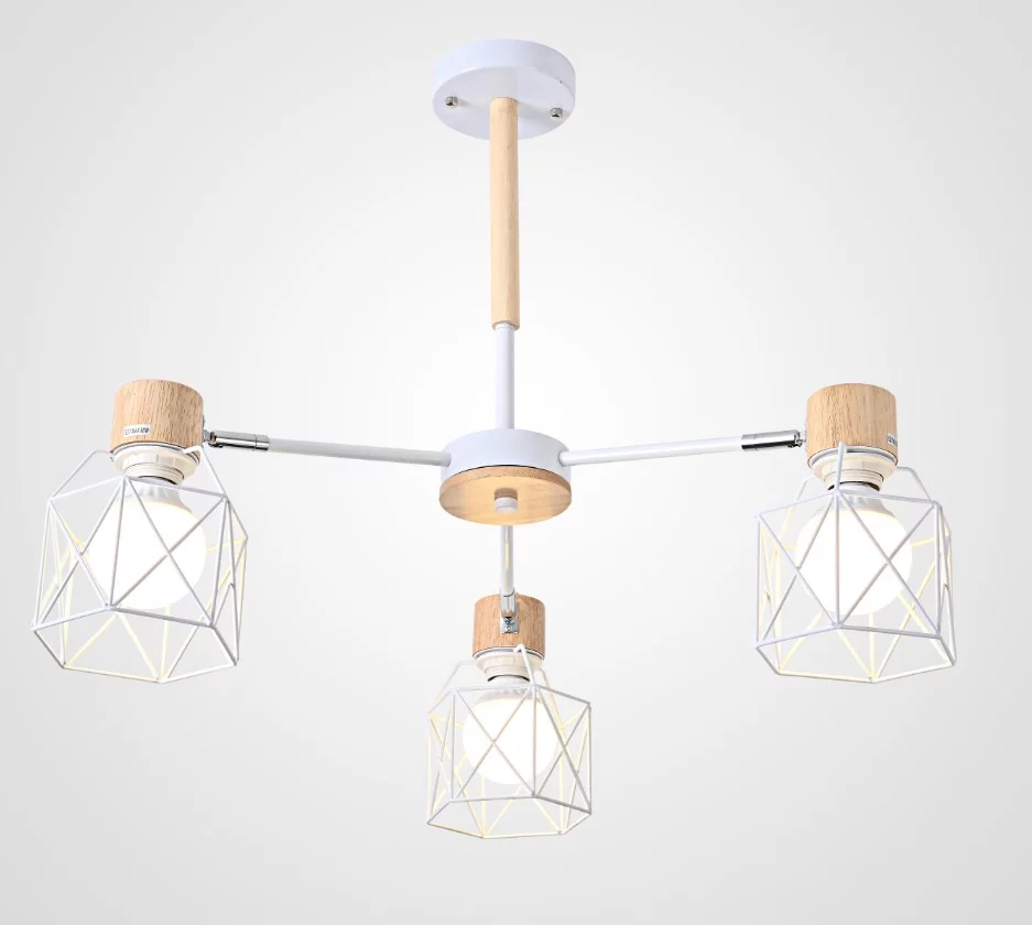 Потолочная Люстра Corf B3 White 3 Lamps By Imperiumloft
