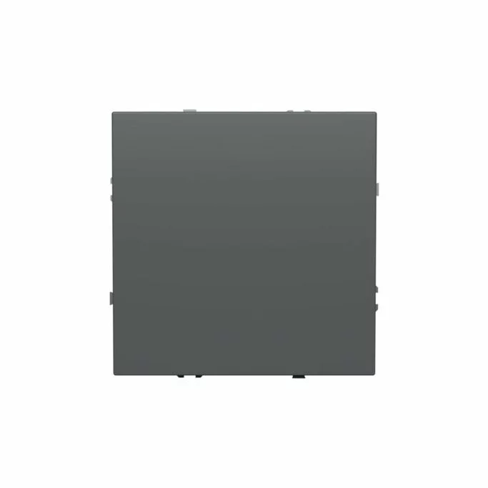 Выключатель встраиваемый VOLTUM S70 одноклавишный 10А, (титан) VLS010106