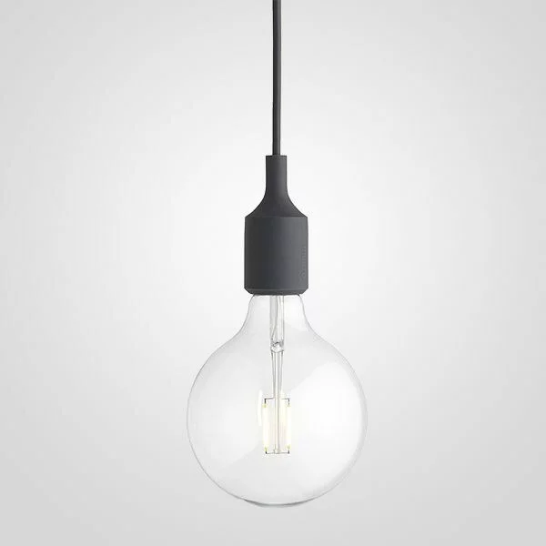 Подвесной Светильник Muuto E27 Grey By Imperiumloft