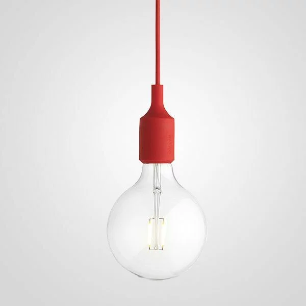 Подвесной Светильник Muuto E27 Red By Imperiumloft