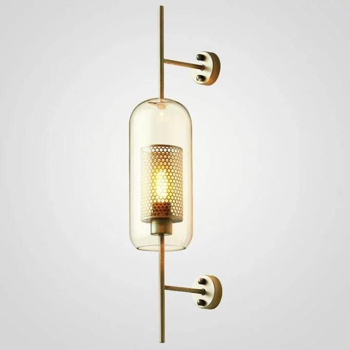 Настенный Светильник Catch Wall Cylinder L78 Brass By Imperiumloft