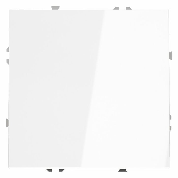 Выключатель с самовозвратом встраиваемый VOLTUM S70 одноклавишный 10А, (белый глянцевый) VLS010601