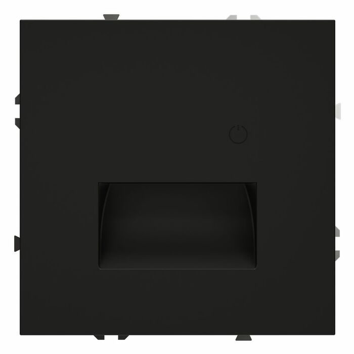 Подсветка светодиодная встраиваемая VOLTUM S70 с датчиком, (черный матовый) VLS070708