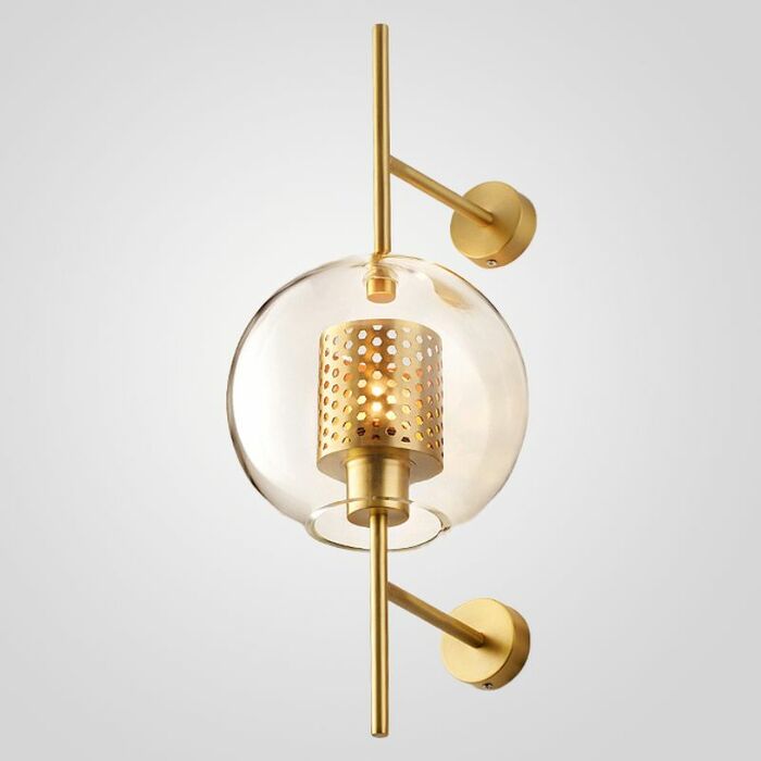 Настенный Светильник Catch Wall Ball L58 Brass By Imperiumloft