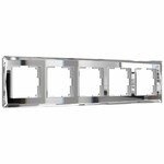 Werkel W0051220  Рамка на 5 постов Diamant (зеркальный)