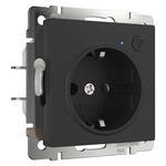 Werkel W1171608  Розетка Wi-Fi (черный матовый)