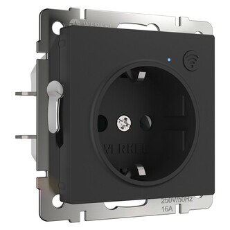 Werkel W1171608  Розетка Wi-Fi (черный матовый)