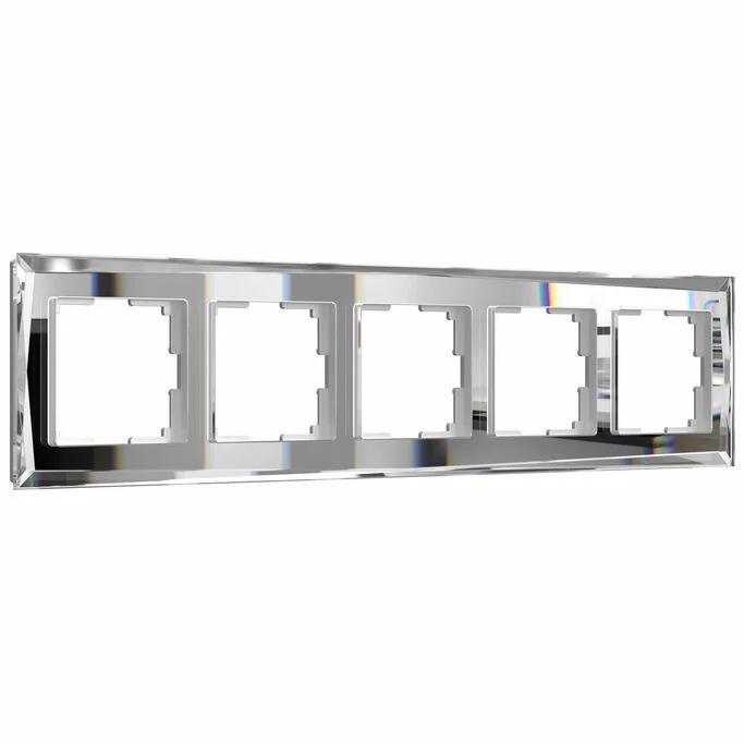 Werkel W0051220  Рамка на 5 постов Diamant (зеркальный)