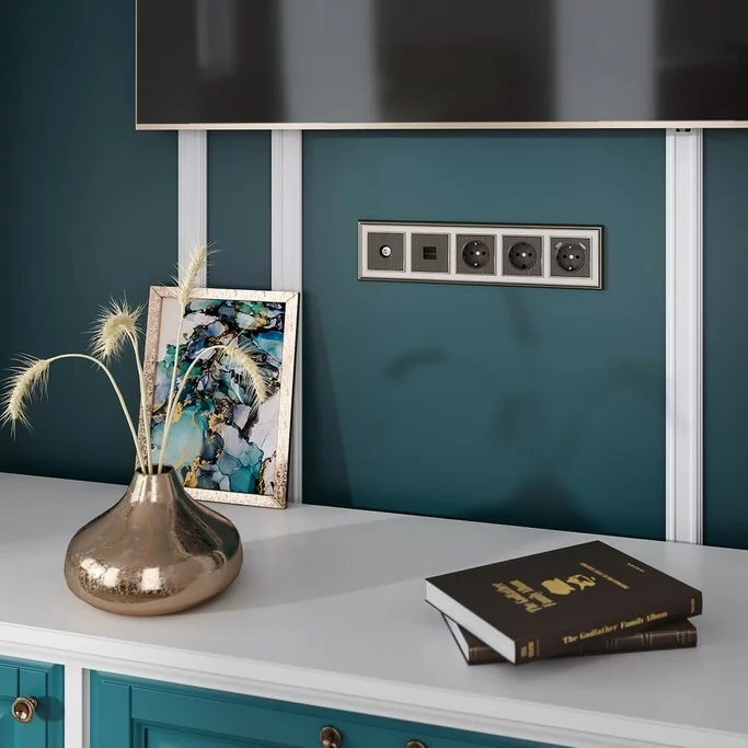 Werkel W1193012  Накладка для TV розетки оконечной (бронзовый)