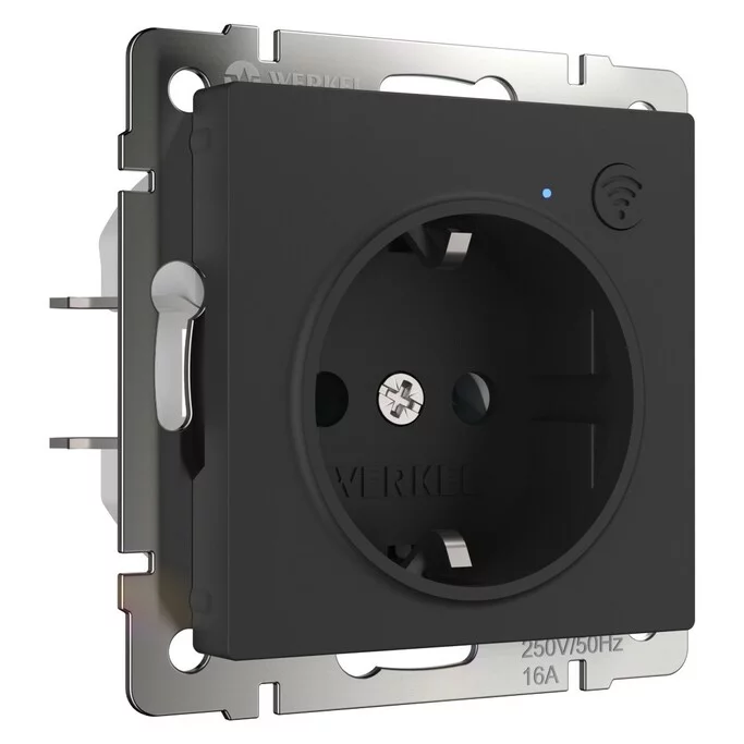 Werkel W1171608  Розетка Wi-Fi (черный матовый)