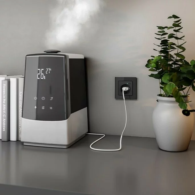 Werkel W1171608  Розетка Wi-Fi (черный матовый)