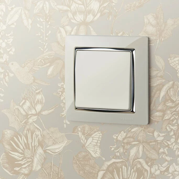 Werkel W1112003  Выключатель одноклавишный проходной (слоновая кость)