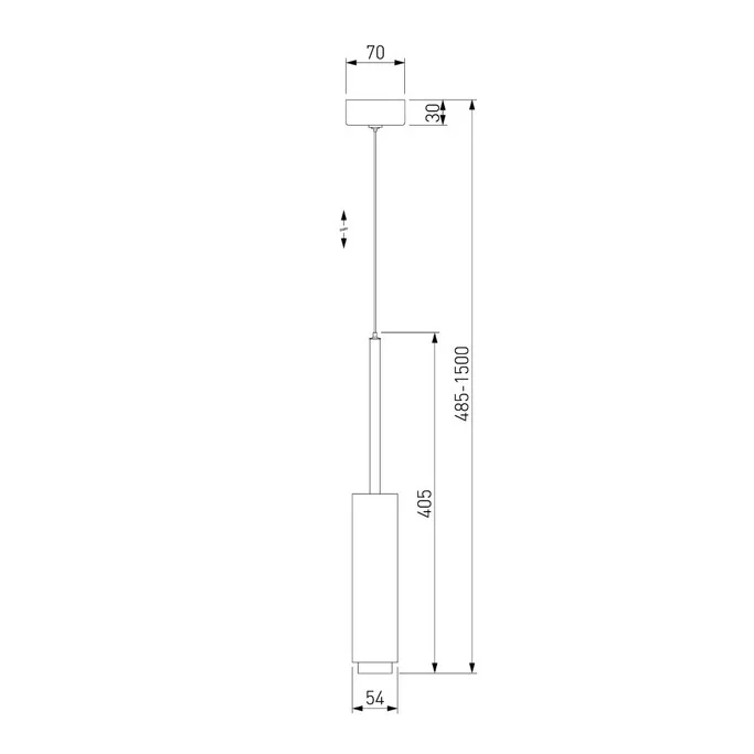 Подвес EUROSVET DANTE 50203/1 LED