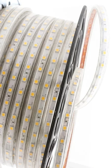 Лента св д SWG LT560-WW-50 220 SMD5050 60LED м кат 50м 14,4 Вт м IP68 Теплый белый 2700-3000К