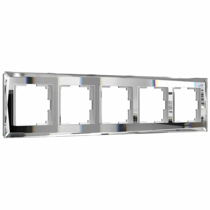 Werkel W0051220  Рамка на 5 постов Diamant (зеркальный)