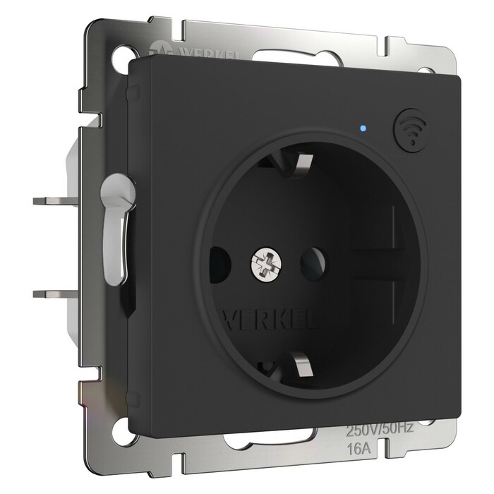 Werkel W1171608  Розетка Wi-Fi (черный матовый)